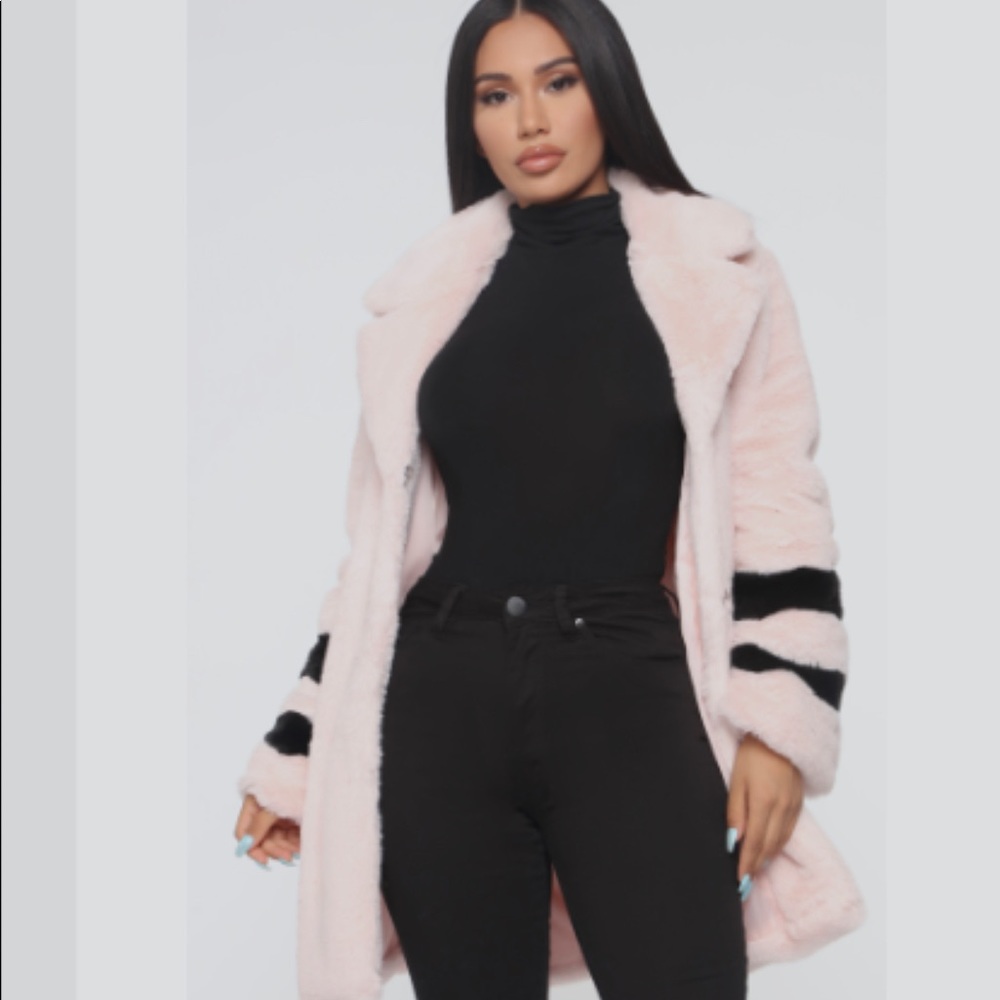 Fashion nova faux furr jacket